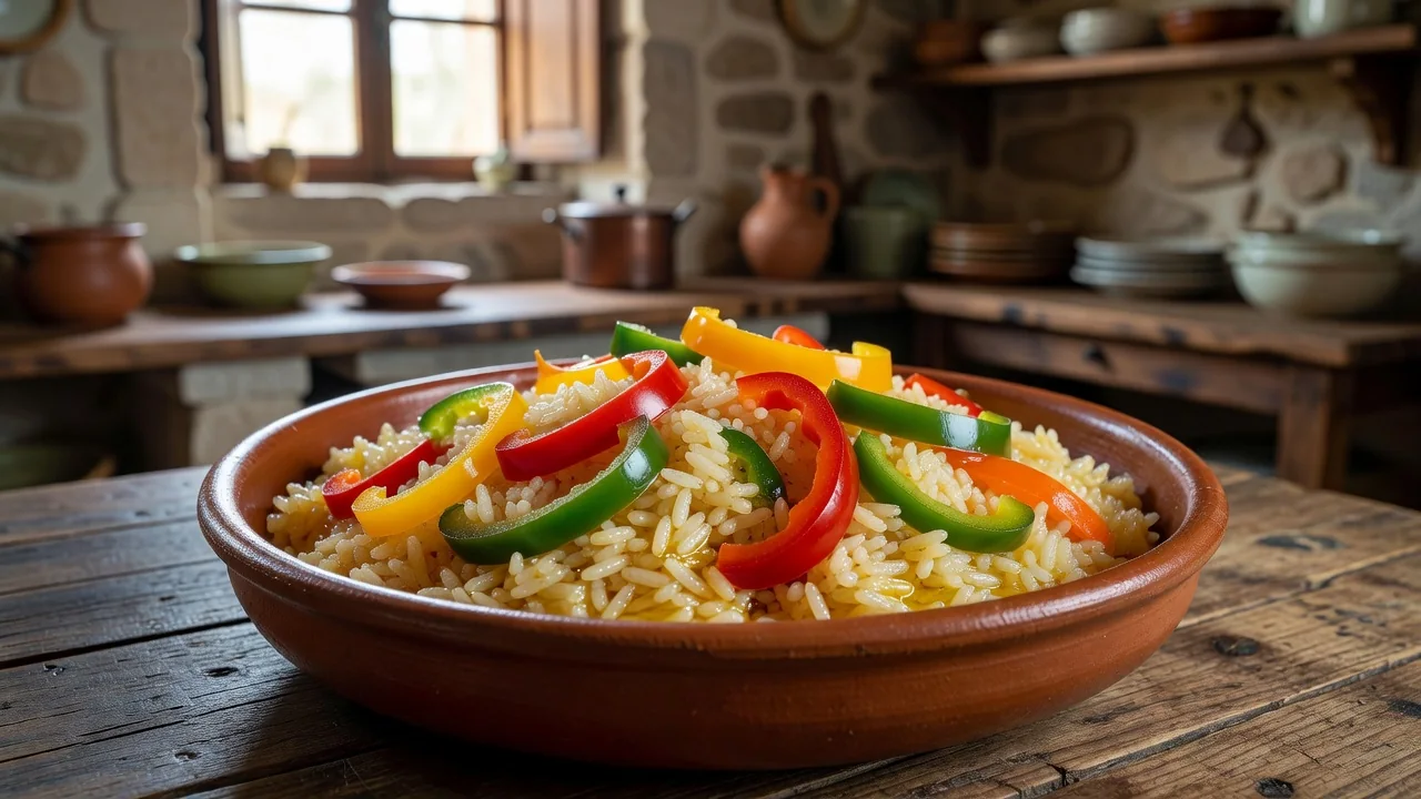 Arroz de Pimentos