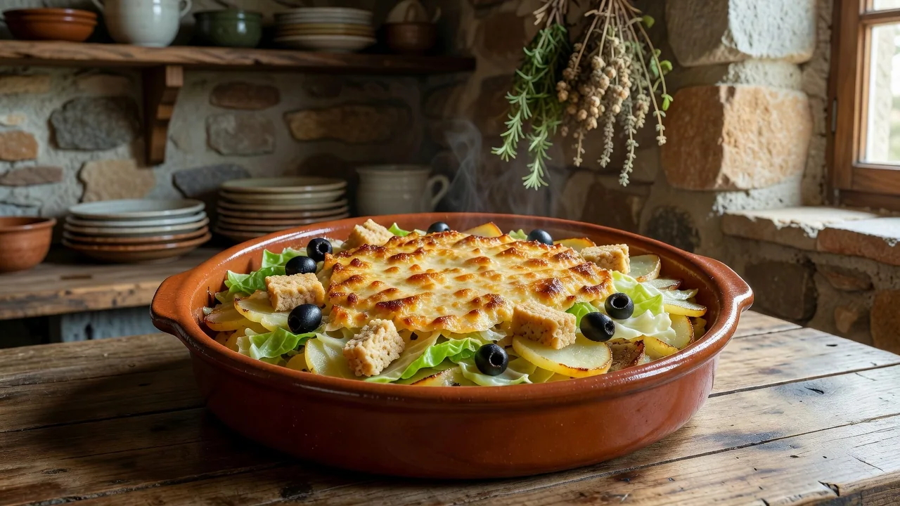 Bacalhau no Forno Vegetariano