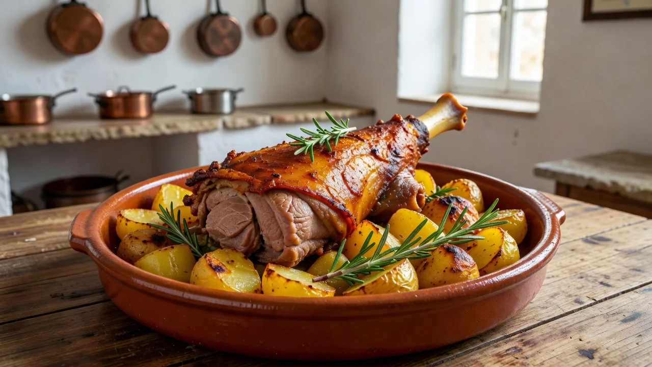 Cabrito Assado à Portuguesa
