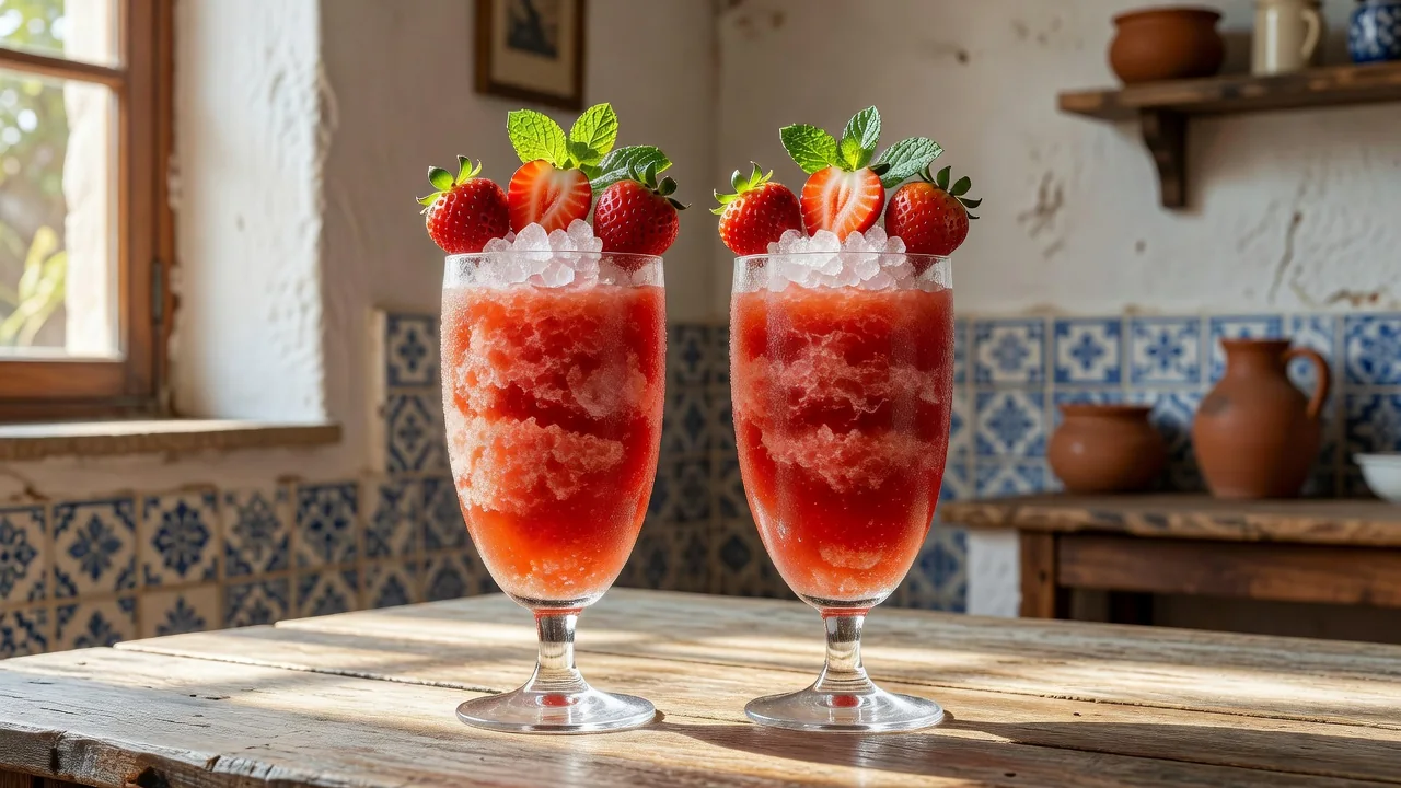 Granizado de Morango